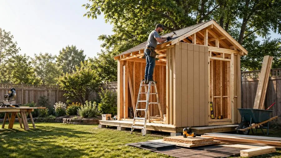 Build a Shed Step by Step