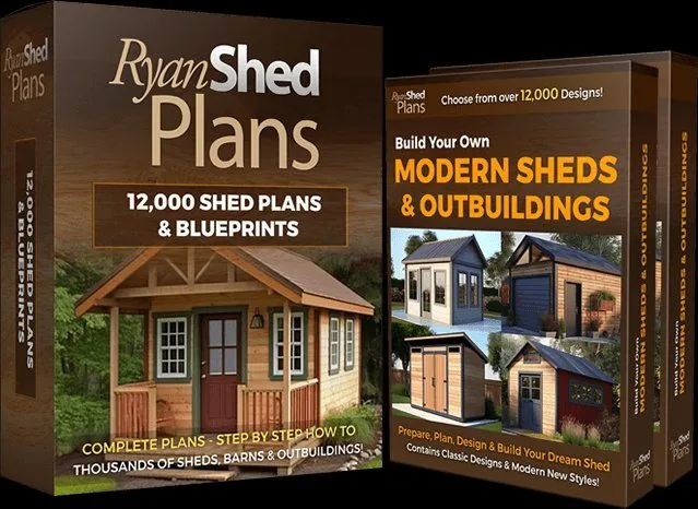 Ryan Shed Plans — 12,000 Shed Plans and Blueprints, Build Your Own Modern Sheds and Outbuildings